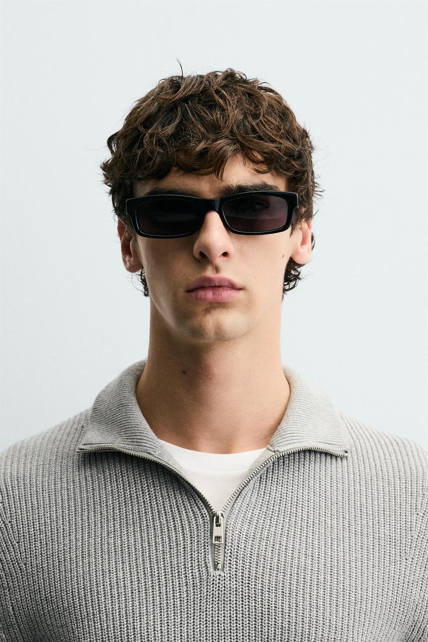 Prada - Prada Eyewear Collection - Occhiali da Sole Rettangolare - Nero