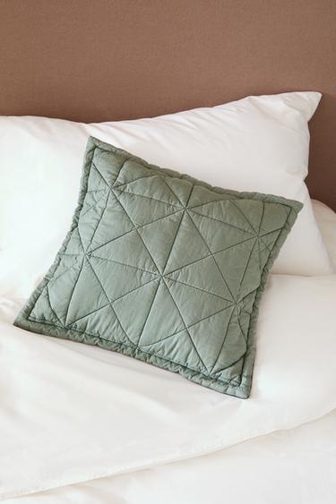 HOUSSE DE COUSSIN ÉDREDON ENFANT RÉVERSIBLE - Bleu / Vert de Zara - Image 6