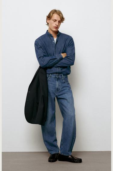 Barrel fit jeans — Blue 1
