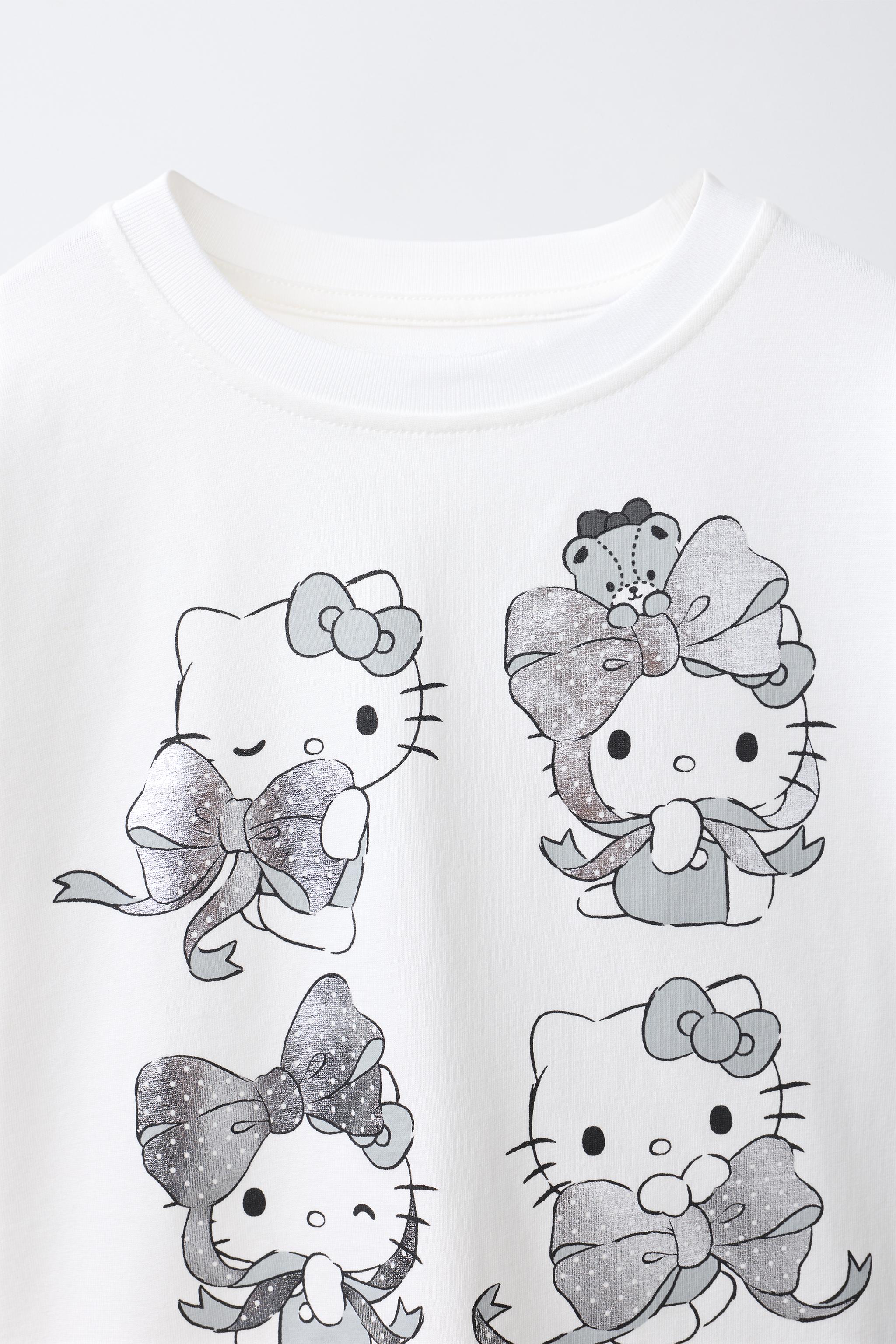 CAMISETA FOIL HELLO KITTY © SANRIO - branco | ZARA Brasil