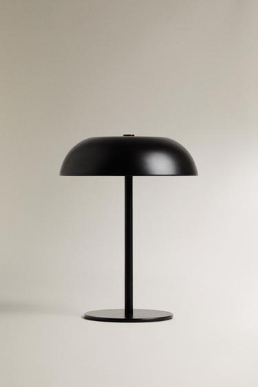 Zara MONOCHROME TOUCH TABLE LAMP - Black