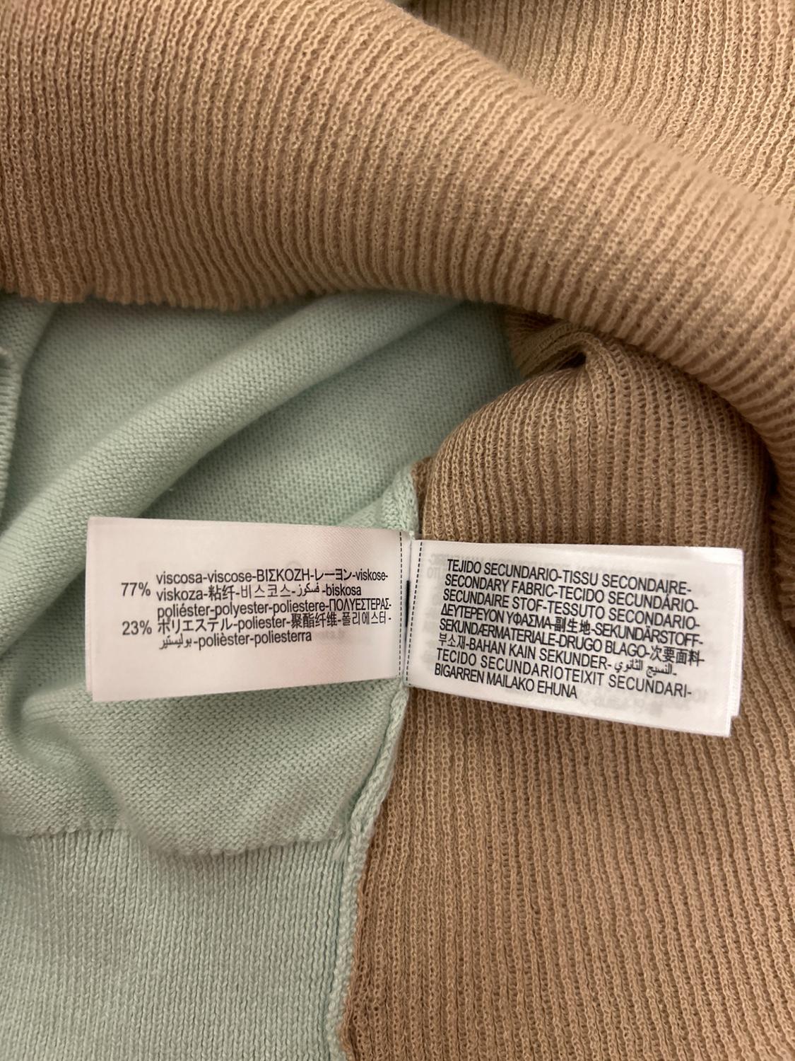 DOUBLE-FABRIC KNIT CARDIGAN - Image 8
