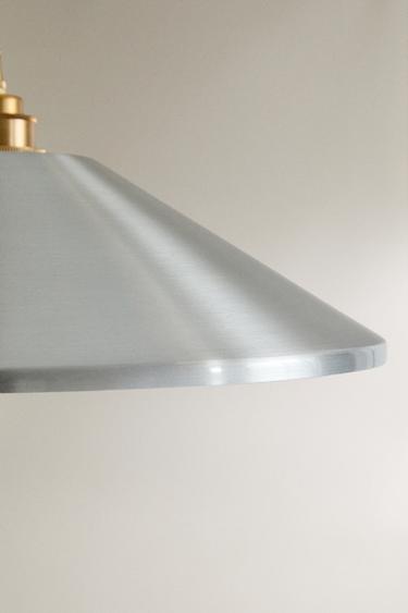 ALUMINIUM CEILING LAMP - Anthracite grey by Zara - Image 2