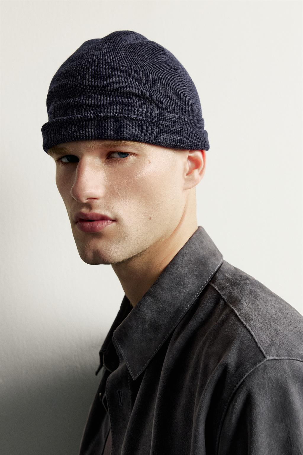 100% WOOL KNIT BEANIE