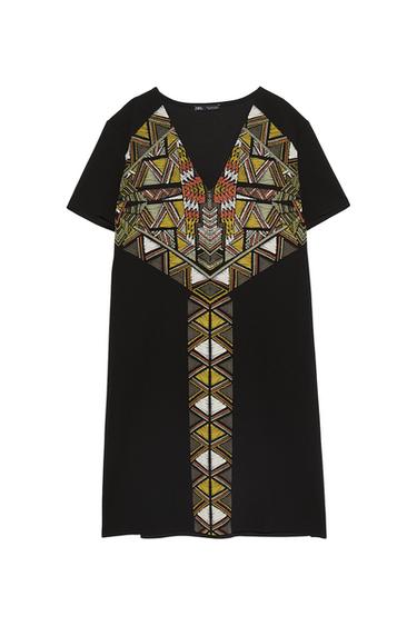 PRINTED DRESS