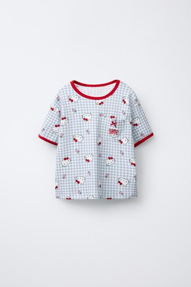 2-6 ANS/ PYJAMA HELLO KITTY © SANRIO - Bleu de Zara - Image 1