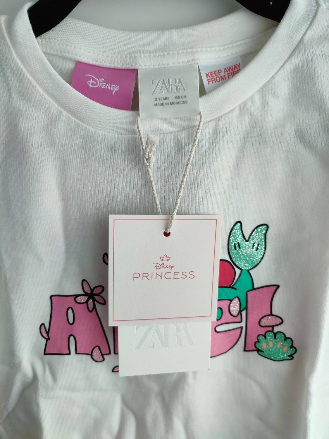 ARIEL PRINCESSES © DISNEY PRINTED T-SHIRT - Image 3