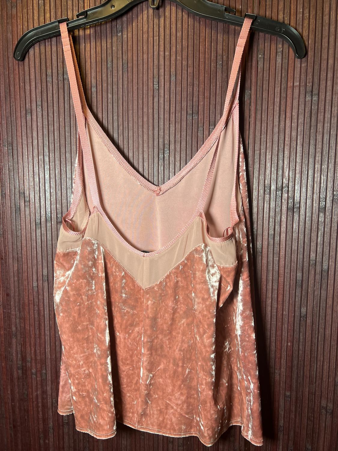 PEACH VELVET CAMISOLE - Image 4