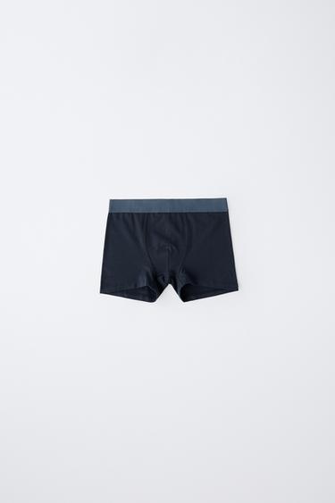 6-14 YEARS/ FIVE-PACK OF PLAIN BOXERS - Multicoloured by Zara - Image 2