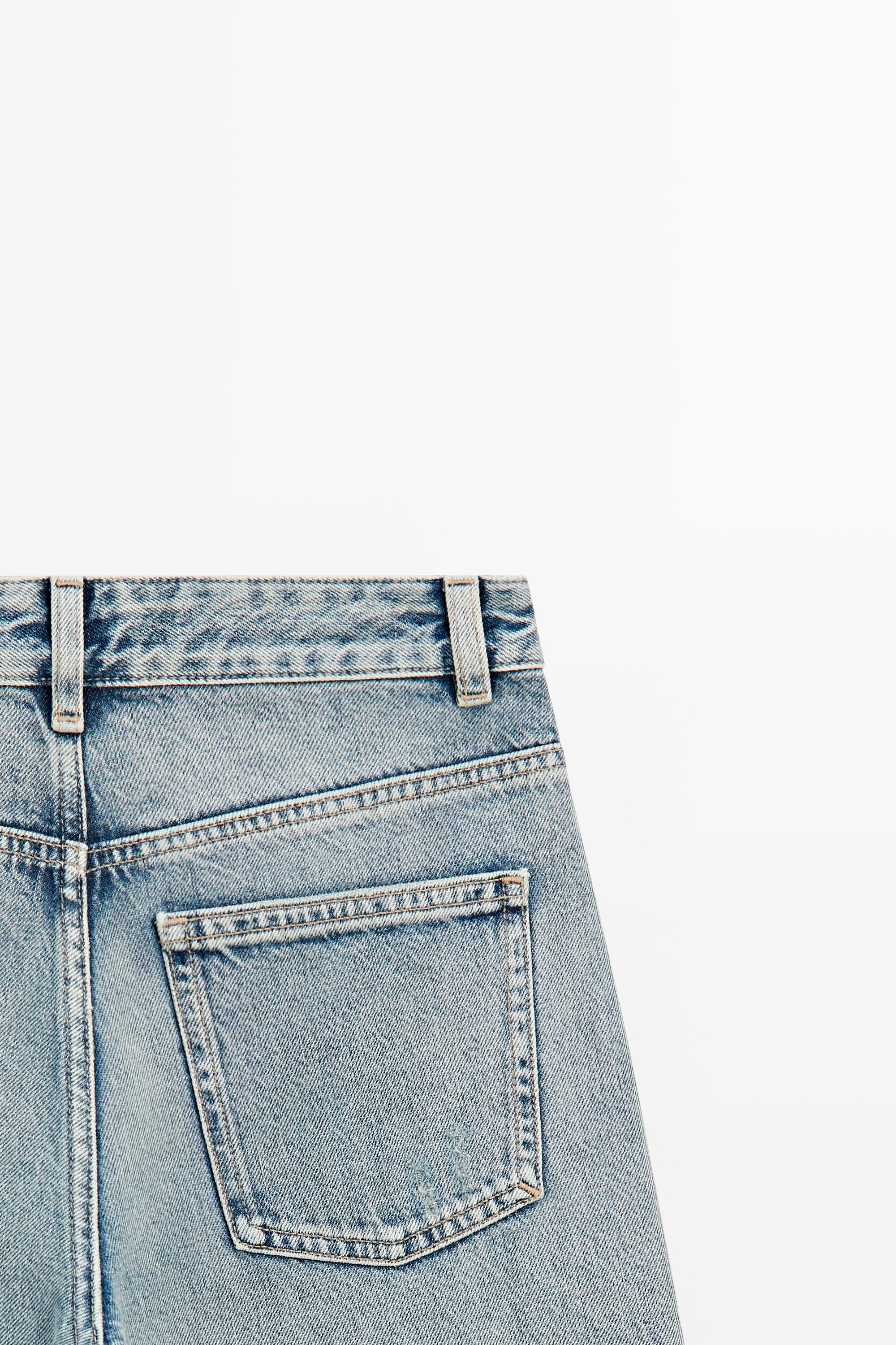 Jean barrel fit taille moyenne