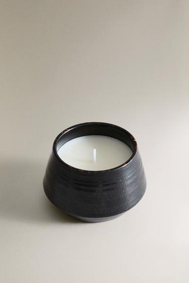 (170 G) BOUGIE PARFUMÉE VELVET CUIR - Marron de Zara - Image 1