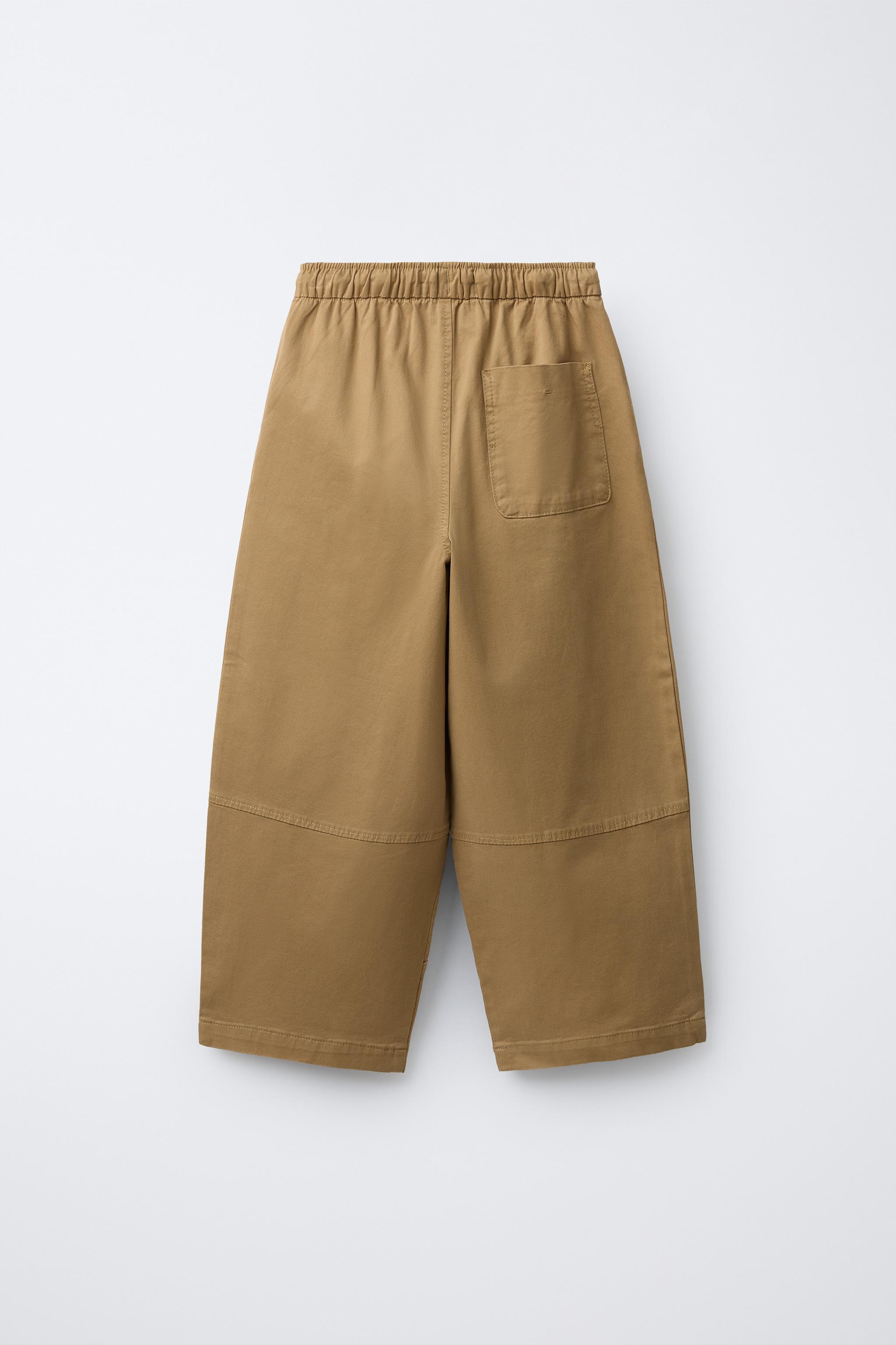 PANTALON BALLON AVEC SURPIQÛRES