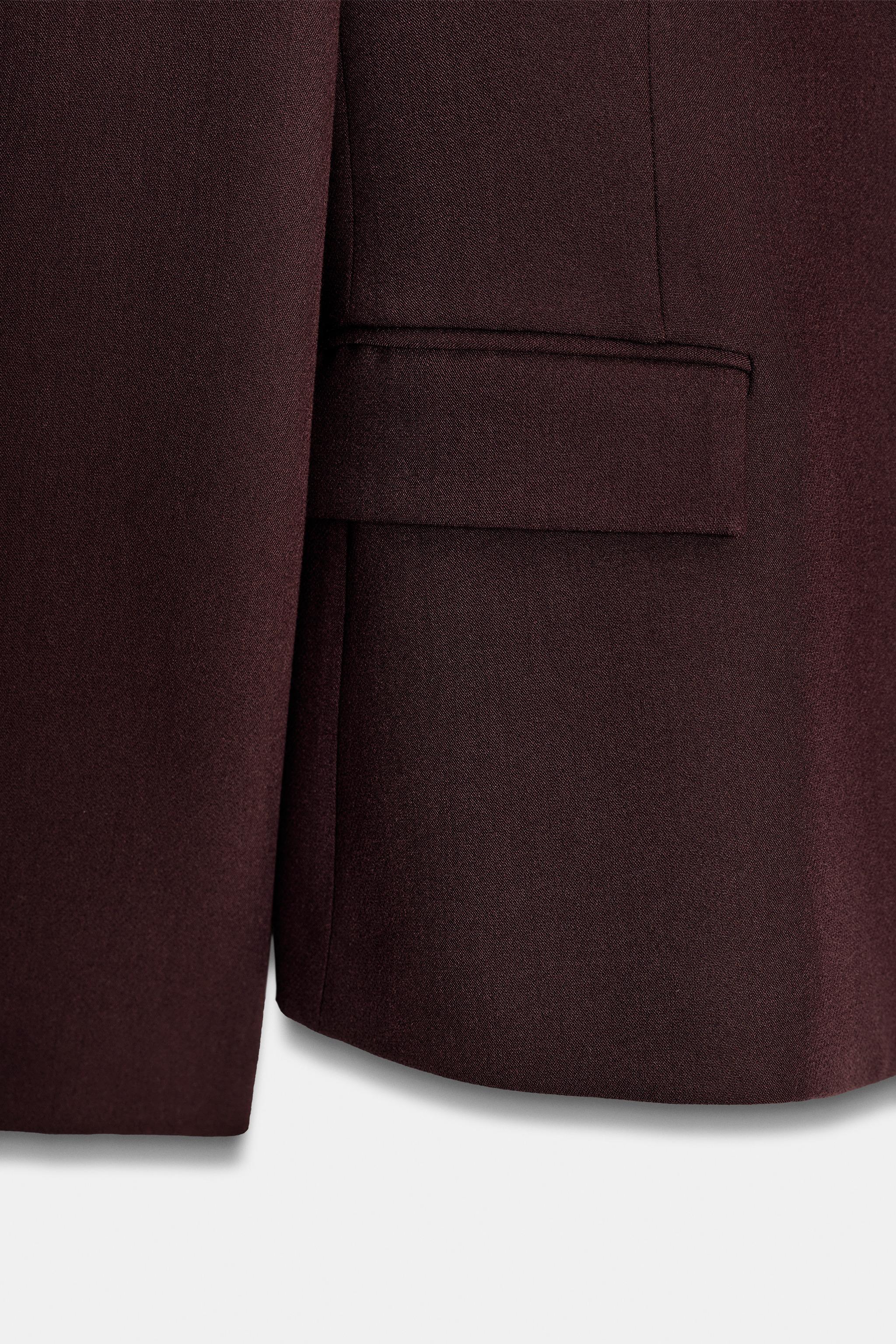 TAILORED BLAZER WITH SHOULDER PADS