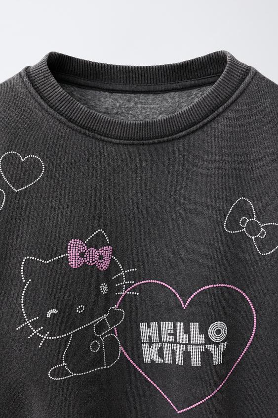 SWEAT HELLO KITTY © SANRIO - Gris anthracite | ZARA France