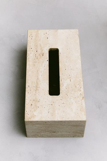 BEIGE MARBLE TISSUE BOX - Beige by Zara - Image 5
