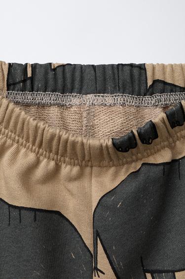 RHINO SWEATSHIRT AND JOGGER SET - Light brown by Zara - Image 3