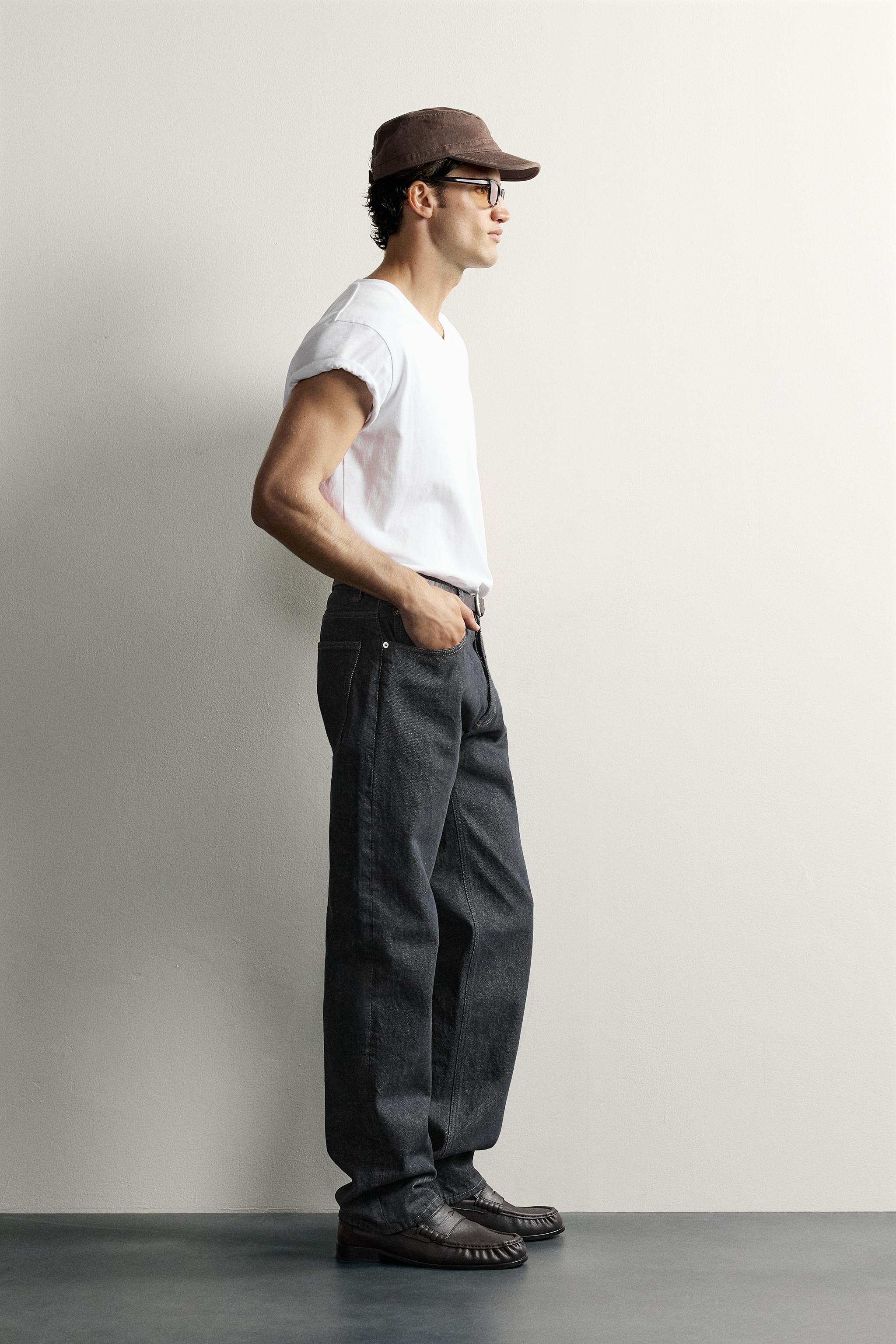 Zara DÜŞÜK BEL STRAIGHT FIT JEAN görsel 4