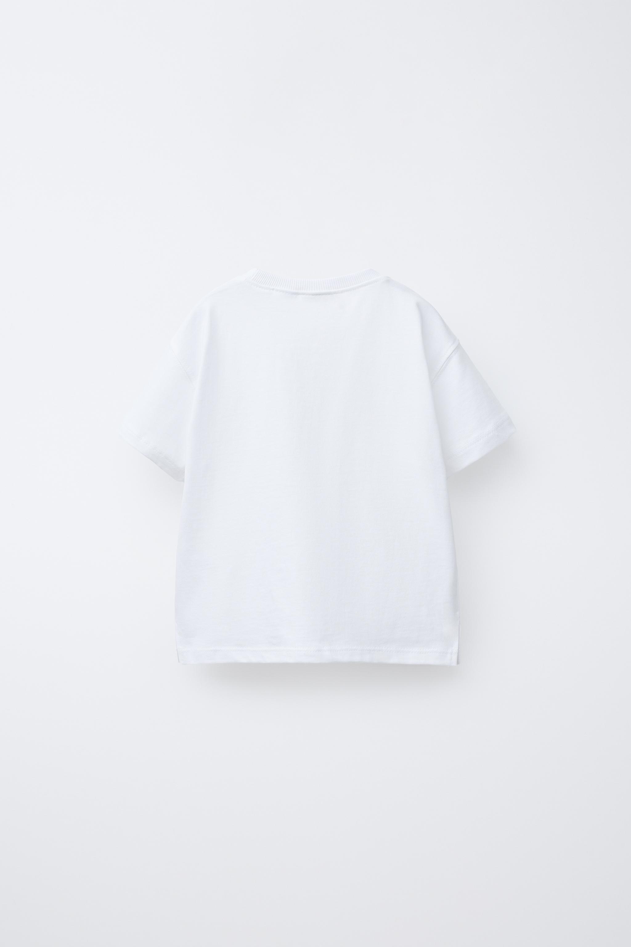 CROCHET HEART POCKET T-SHIRT - Mauve | ZARA United States