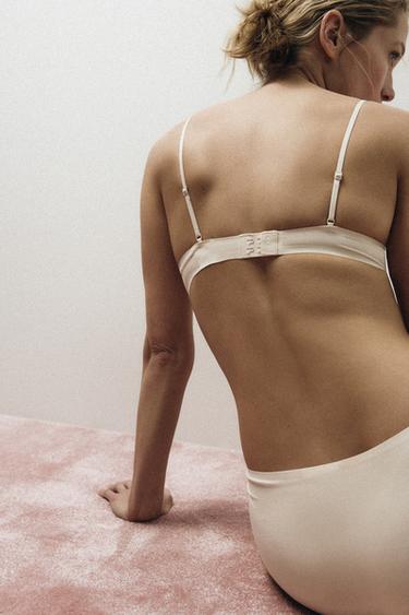 SOUTIEN-GORGE À ARMATURES - Blanc cassé de Zara - Image 3