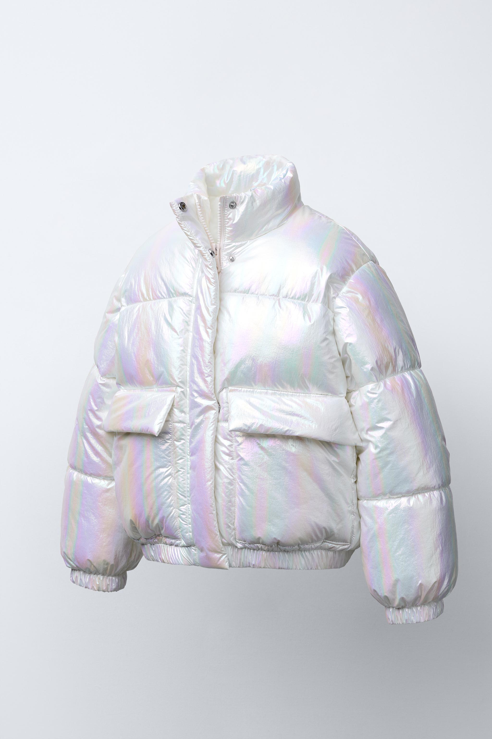 SHINY FINISH PUFFER JACKET