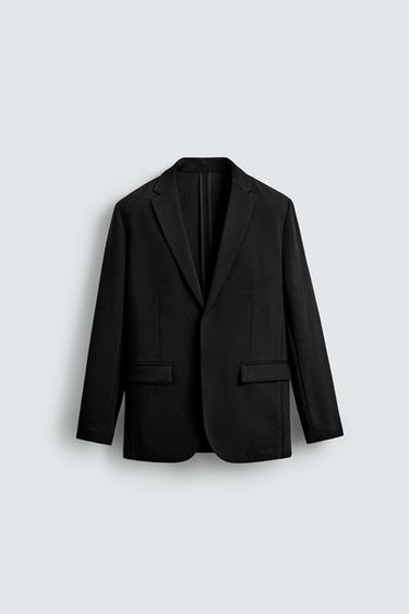 FLUID SUIT BLAZER - Black by Zara - Image 0
