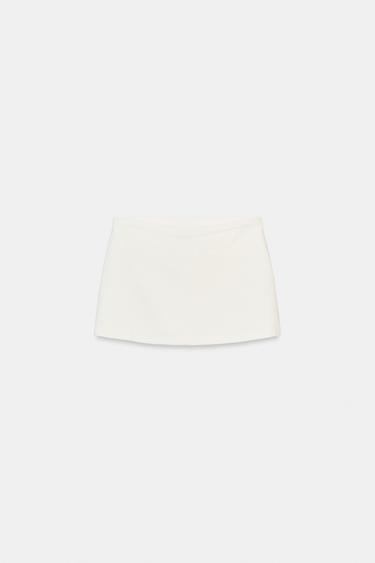 Zara SKORT - White