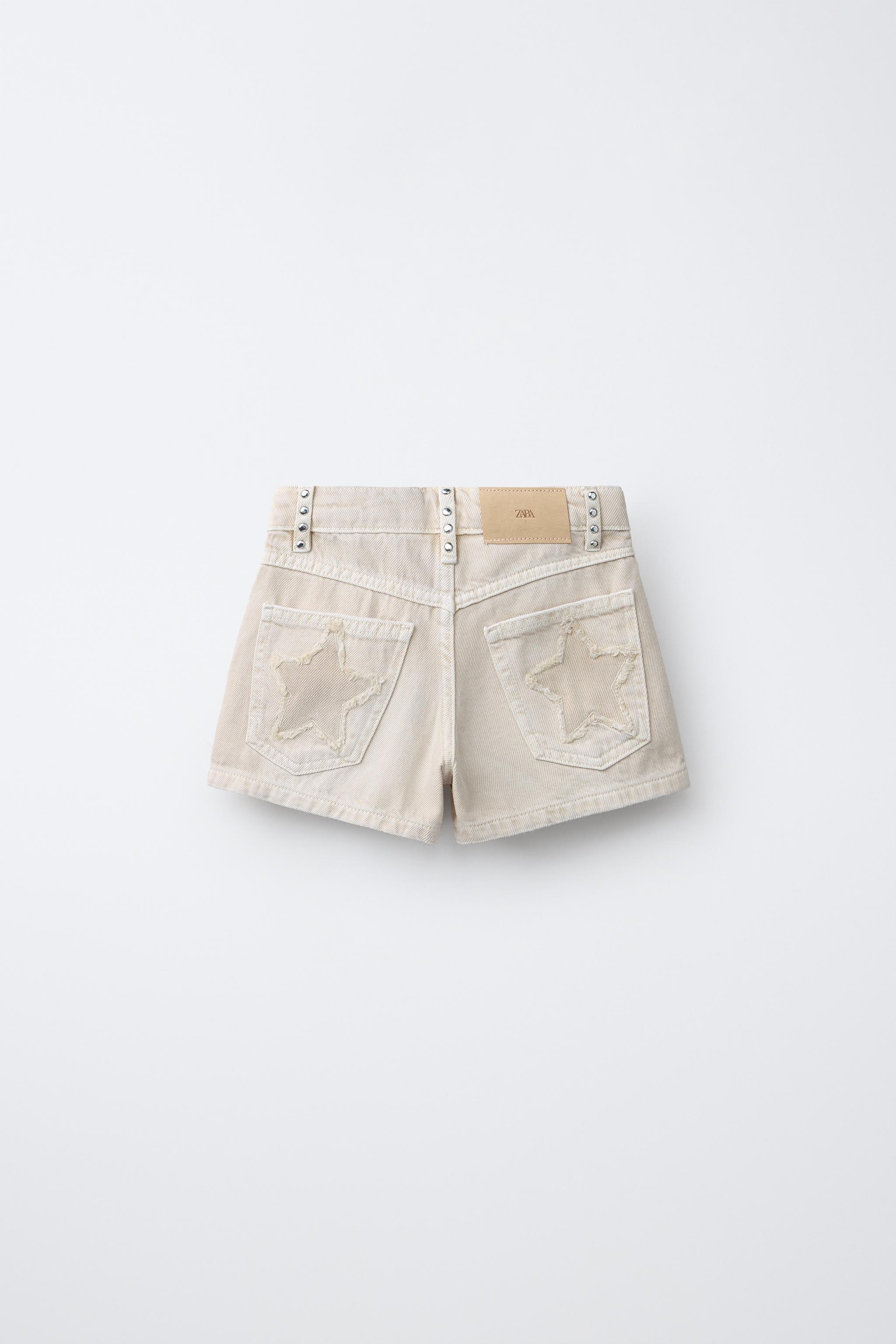 SHORT EN JEAN CLOUS ÉTOILES