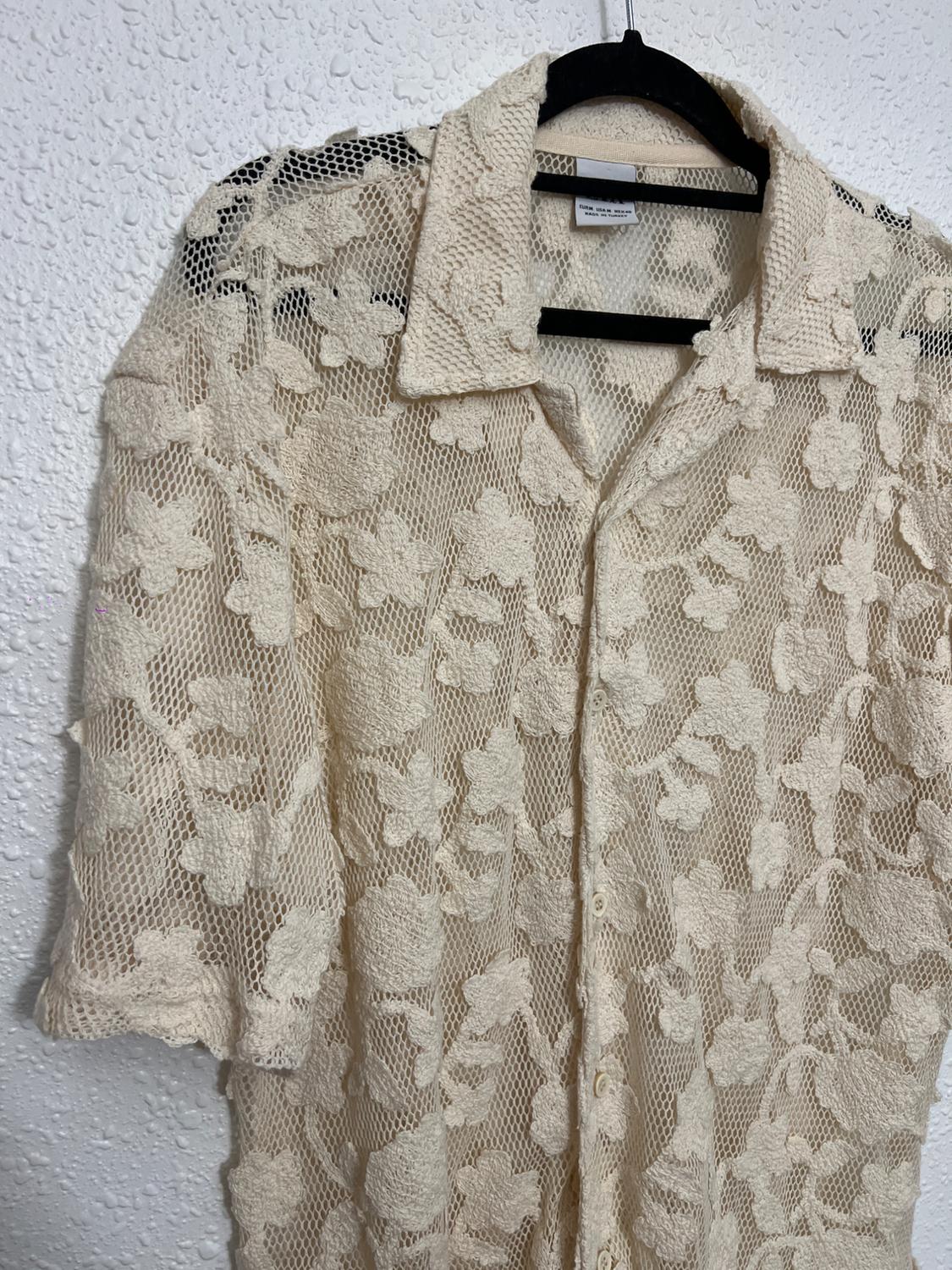 MESH TEXTURED SHIRT - Image 2