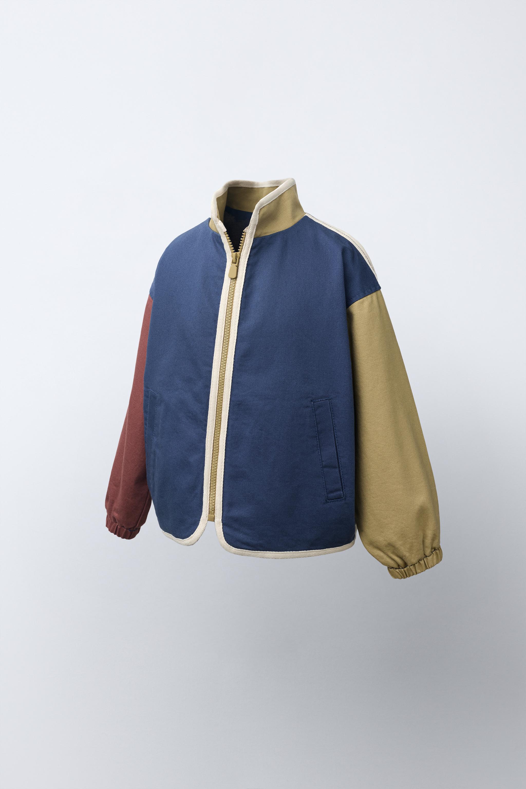 BLOUSON COLOR BLOCK