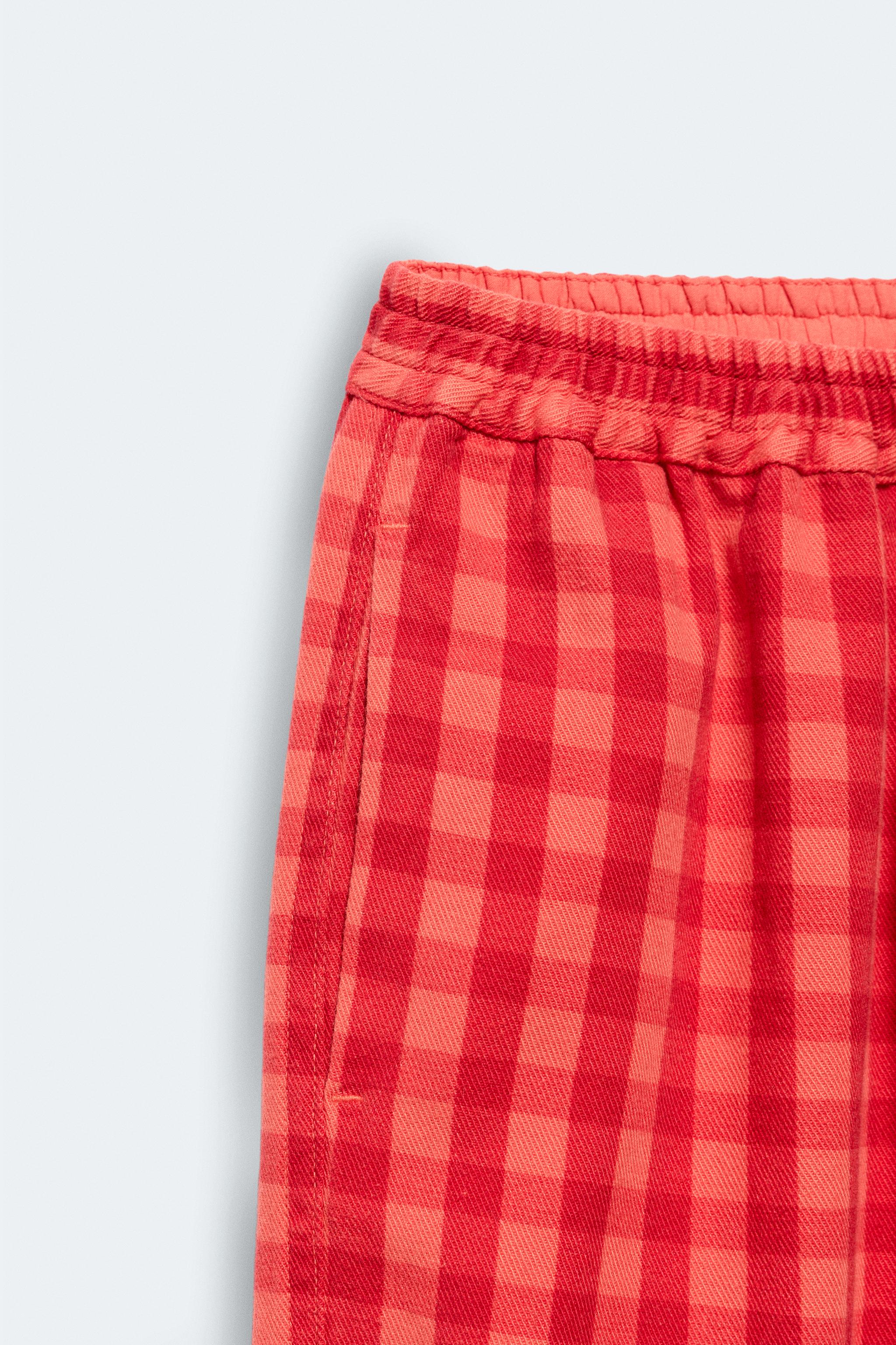 2-14 YEARS / LIMITED EDITION GINGHAM BAGGY PANTS