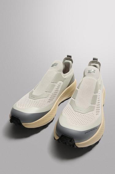 BASKET DE COURSE SANS LACETS - Gris de Zara - Image 1