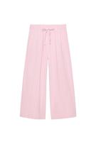 VATKALI BAĞCIK DETAYLI METALİK İPLİKLİ ÇİZGİLİ TOP - Görsel 2