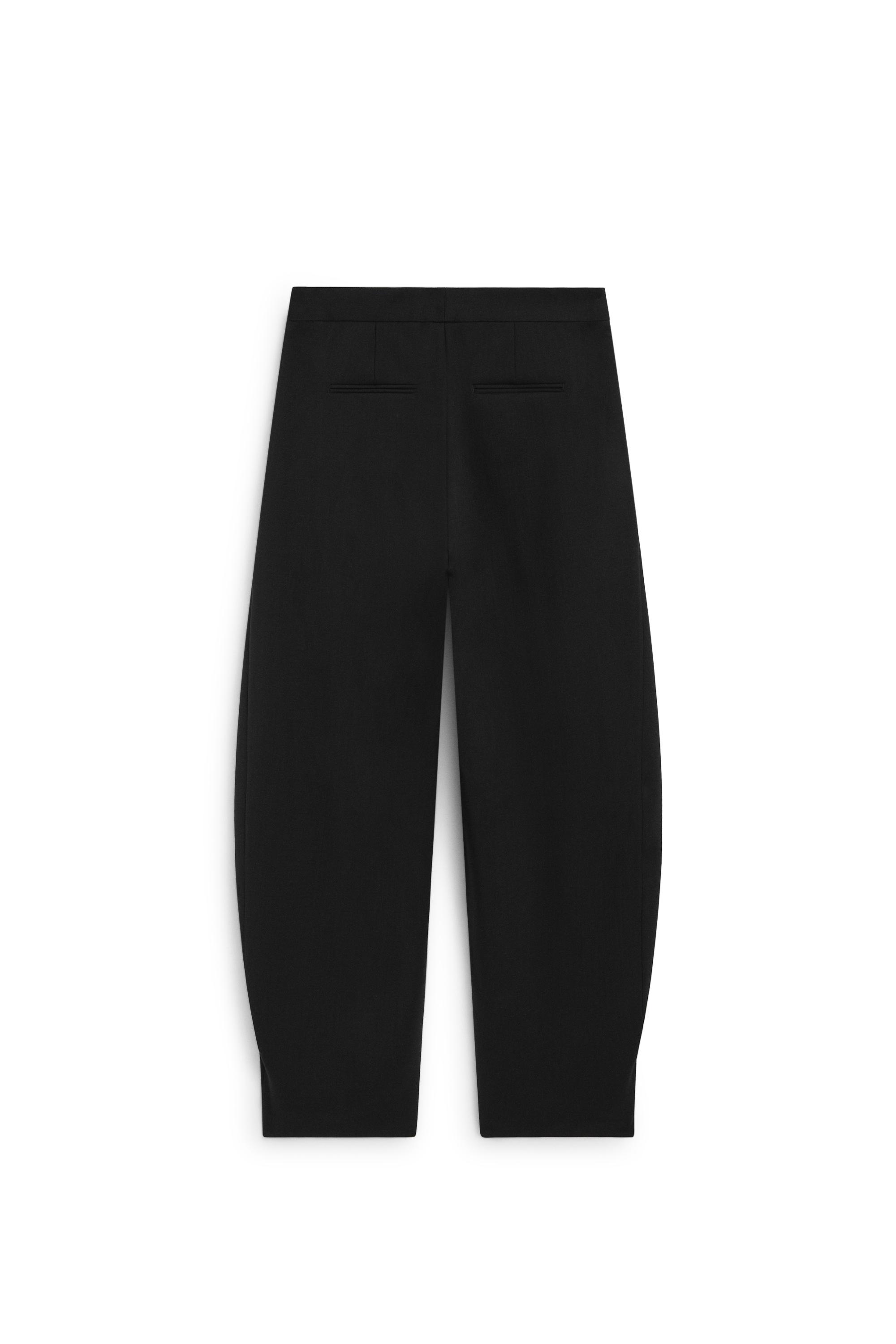 Barrel fit tailored pants with darts - LIMITED EDITION