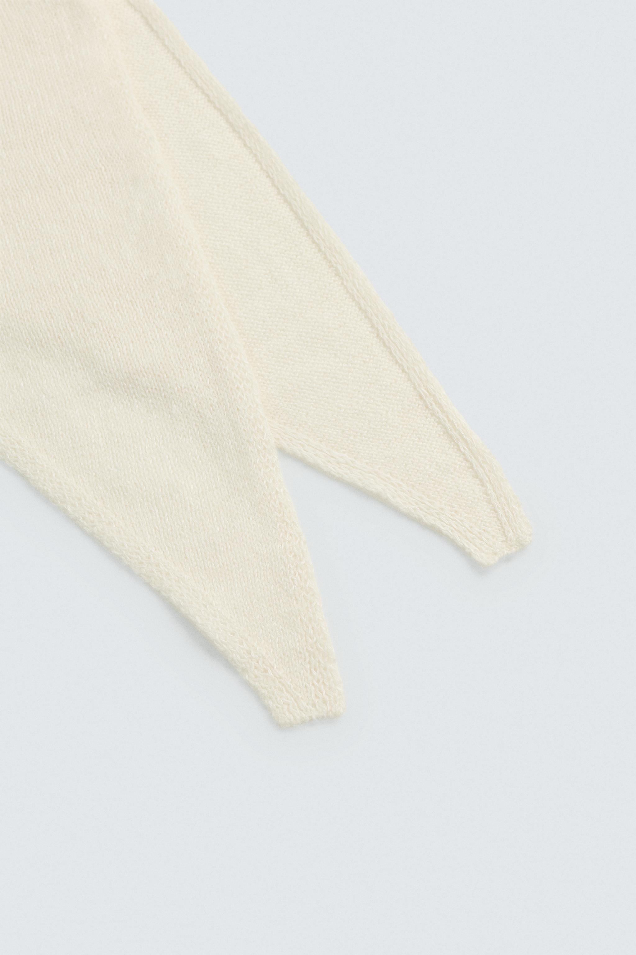 BANDANA EN MAILLE LIN ET CACHEMIRE