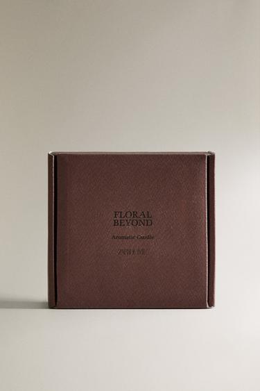 (170 G) FLORAL BEYOND SCENTED CANDLE - Light red by Zara - Image 4