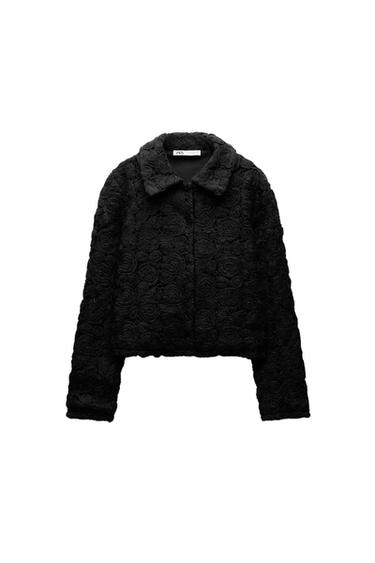 TEXTURED KNIT CARDIGAN