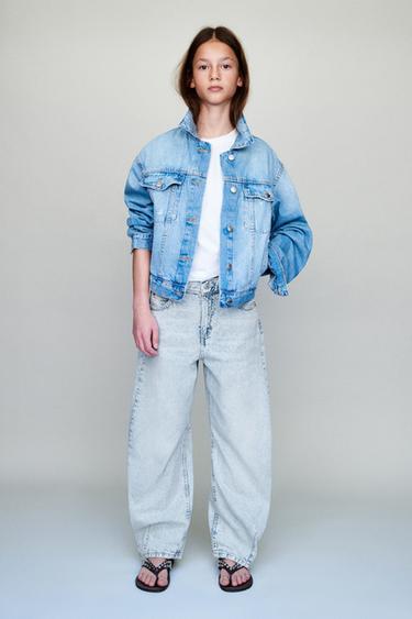 BARREL JEANS - Light blue by Zara