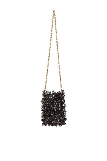 BEADED BUCKET BAG