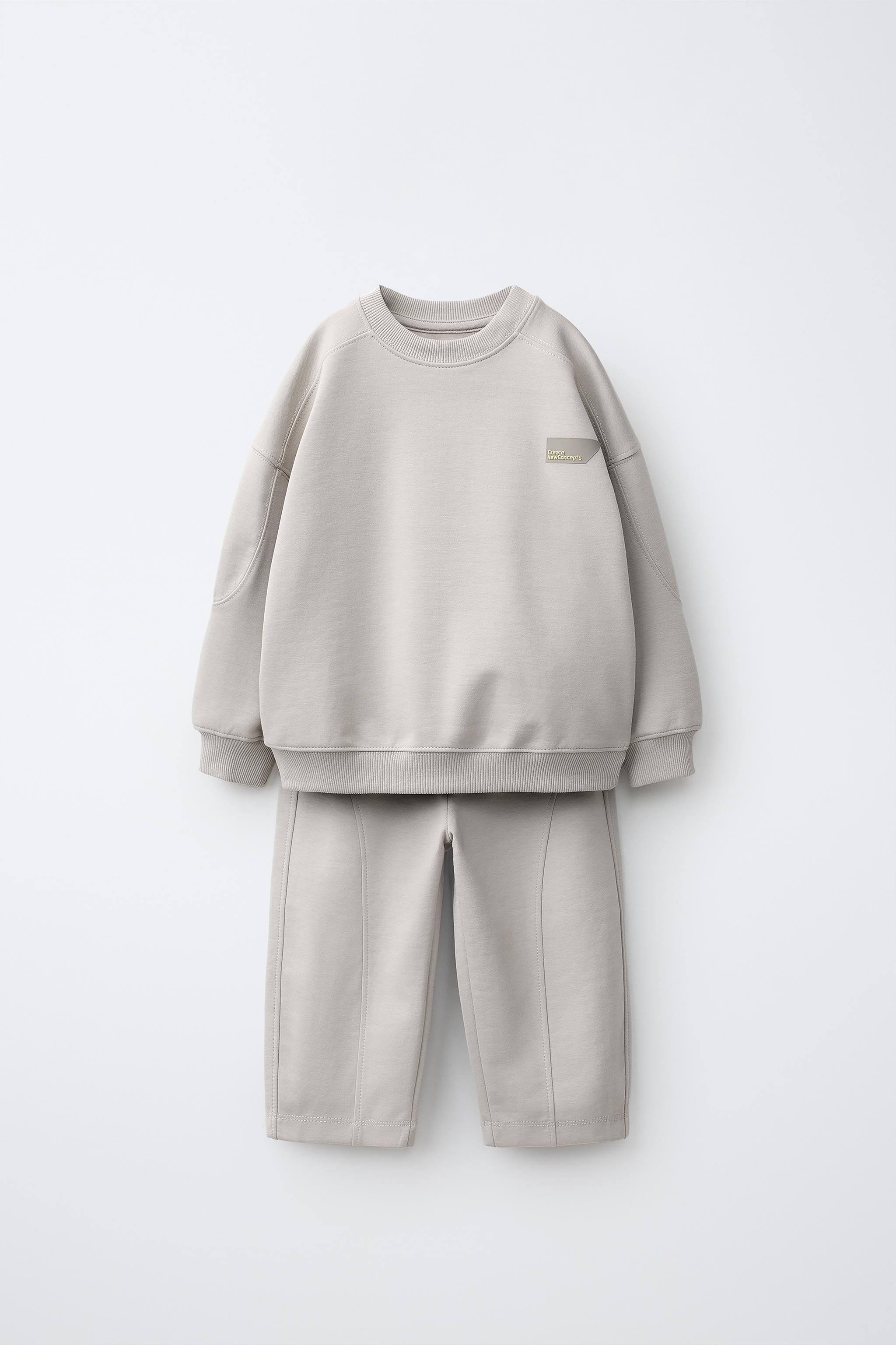 ENSEMBLE SWEAT ET PANTALON BARREL INTERLOCK