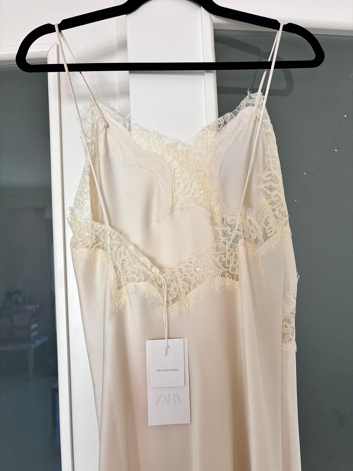 ASYMMETRIC LACE DRESS ZW COLLECTION - Image 7