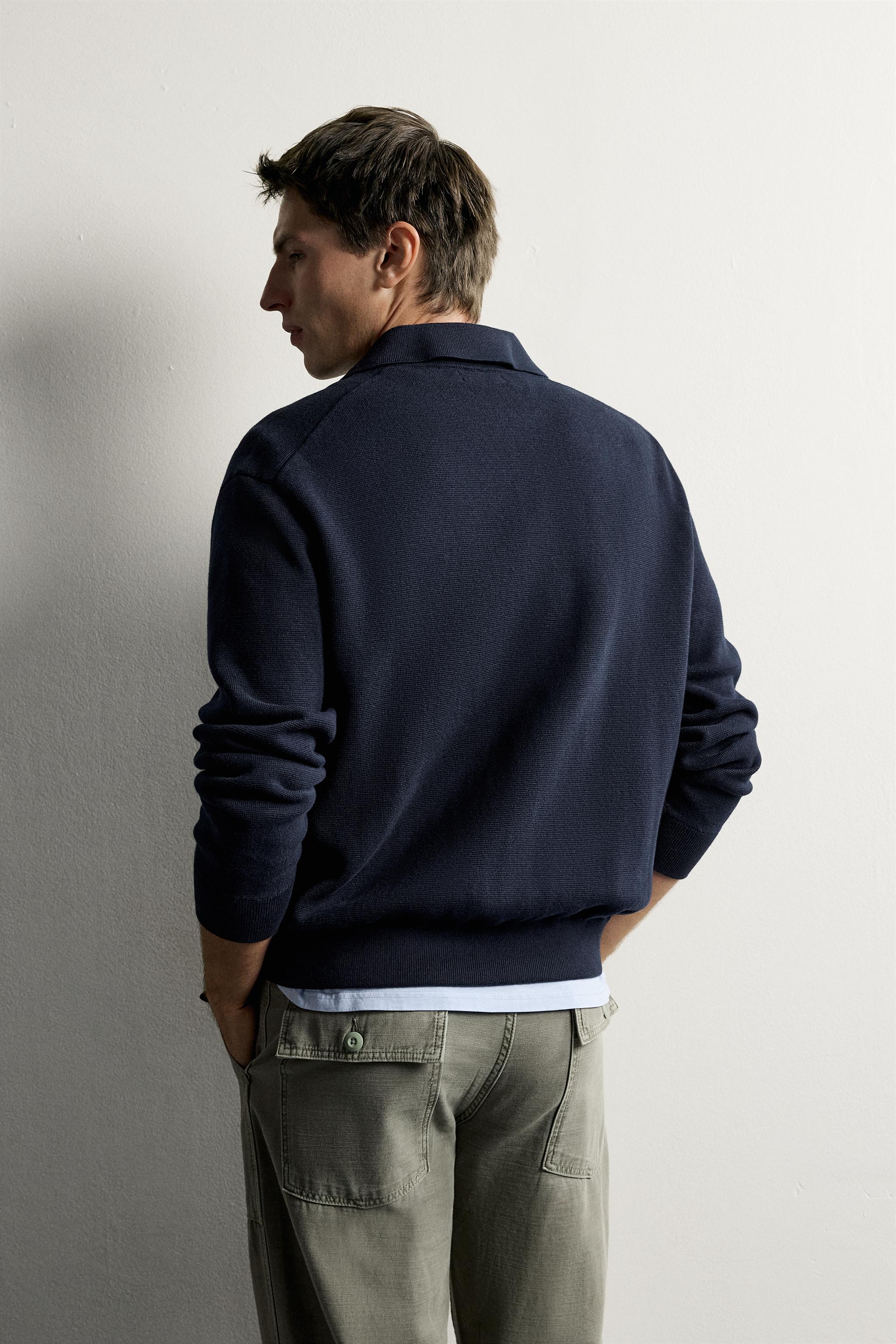 STRUCTURED REGULAR FIT CARDIGAN
