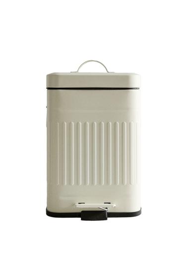 MINI KITCHEN BIN - Cream by Zara