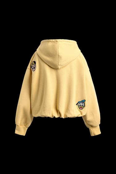 HOODIE-SWEATSHIRT MIT STICKEREI HARRY LAMBERT FOR ZARA X DISNEY - Gelb von Zara