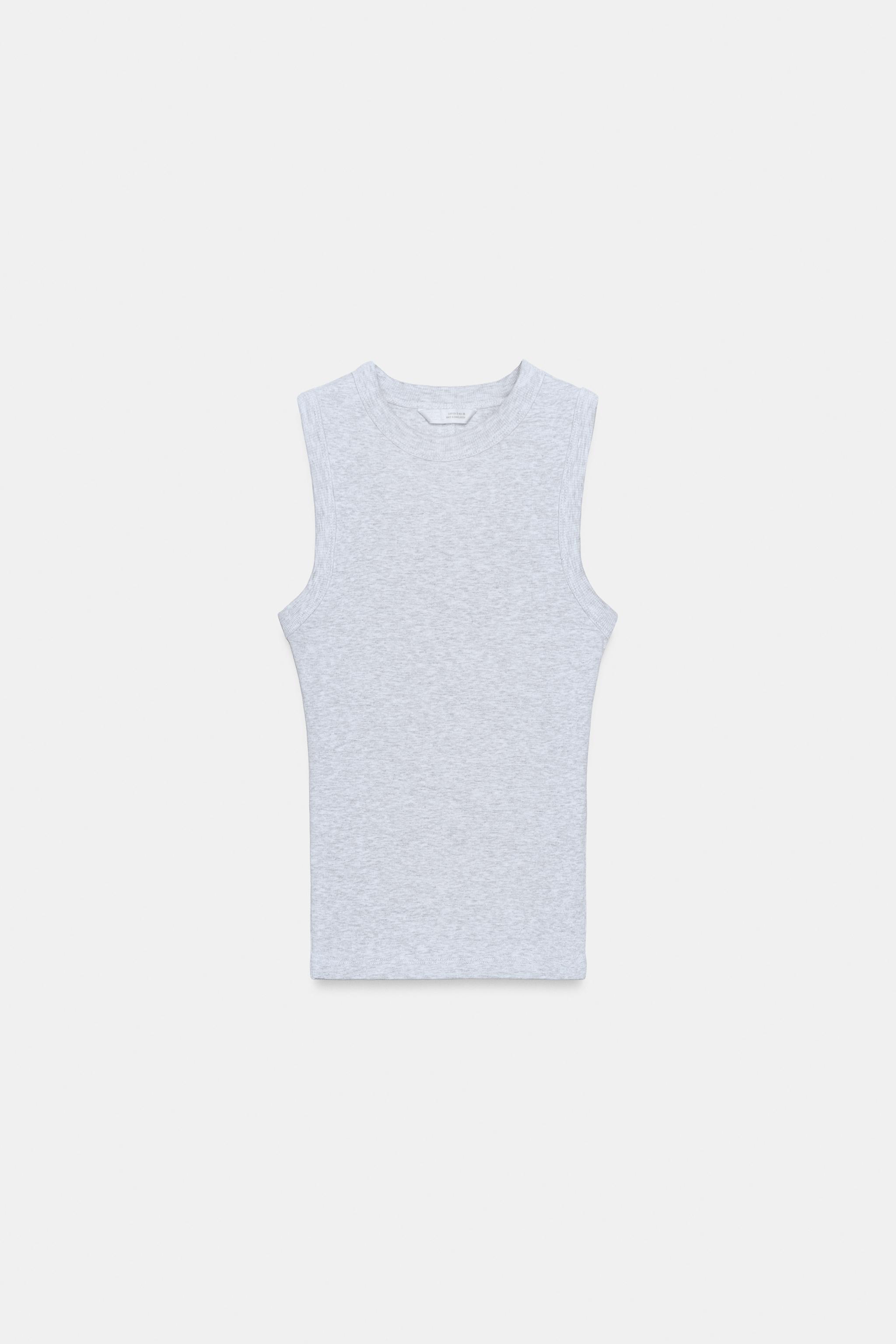 RIB TANK TOP - Pastel pink | ZARA United States