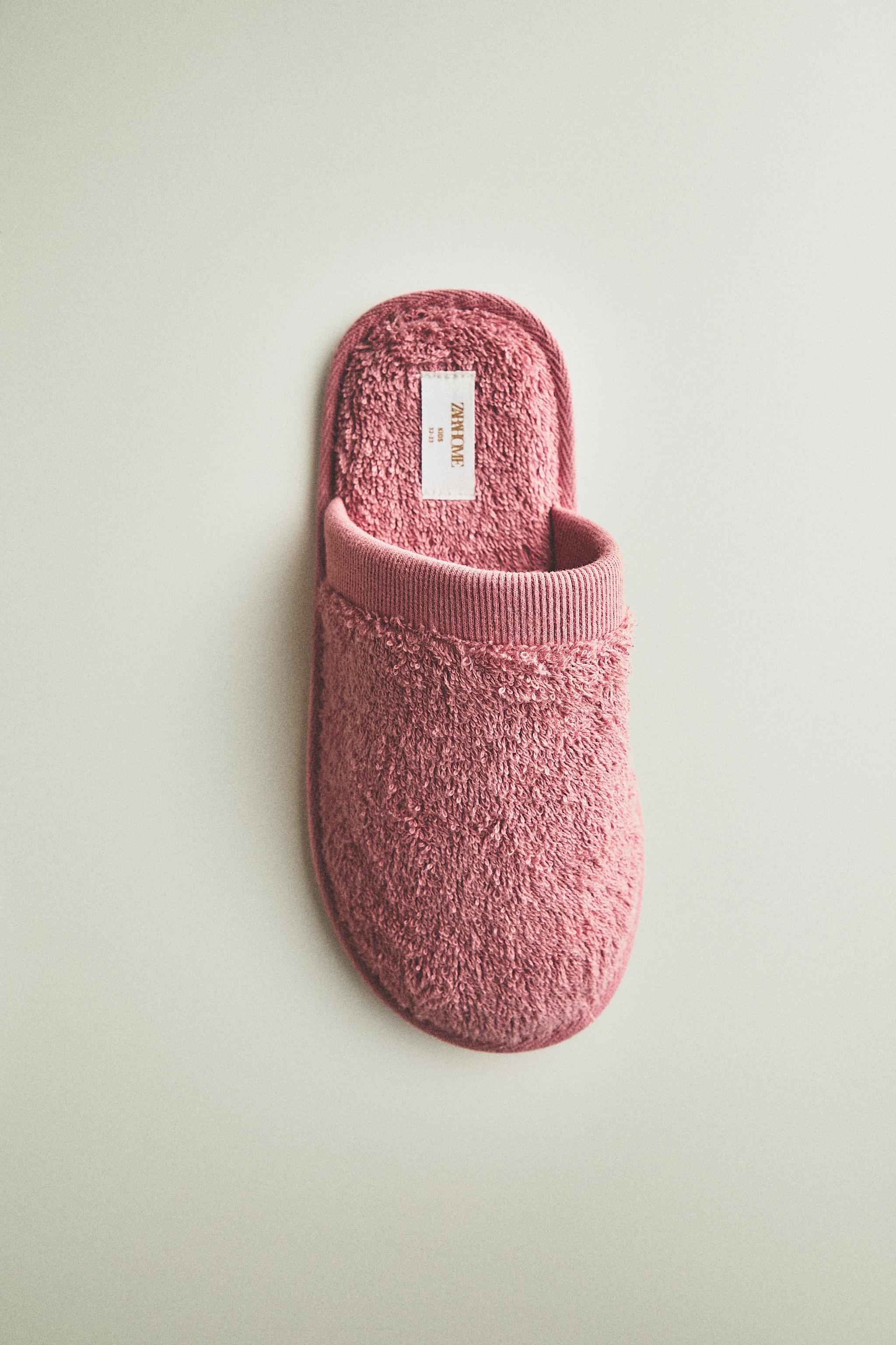 Детские сабо Zara KIDS MULE TOWEL SLIPPERS — фото 6