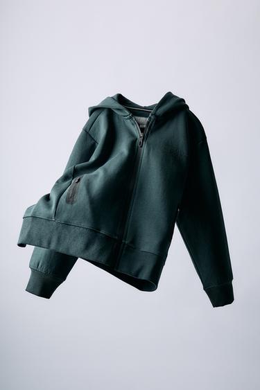 SPORTY JACKET - Sea green by Zara