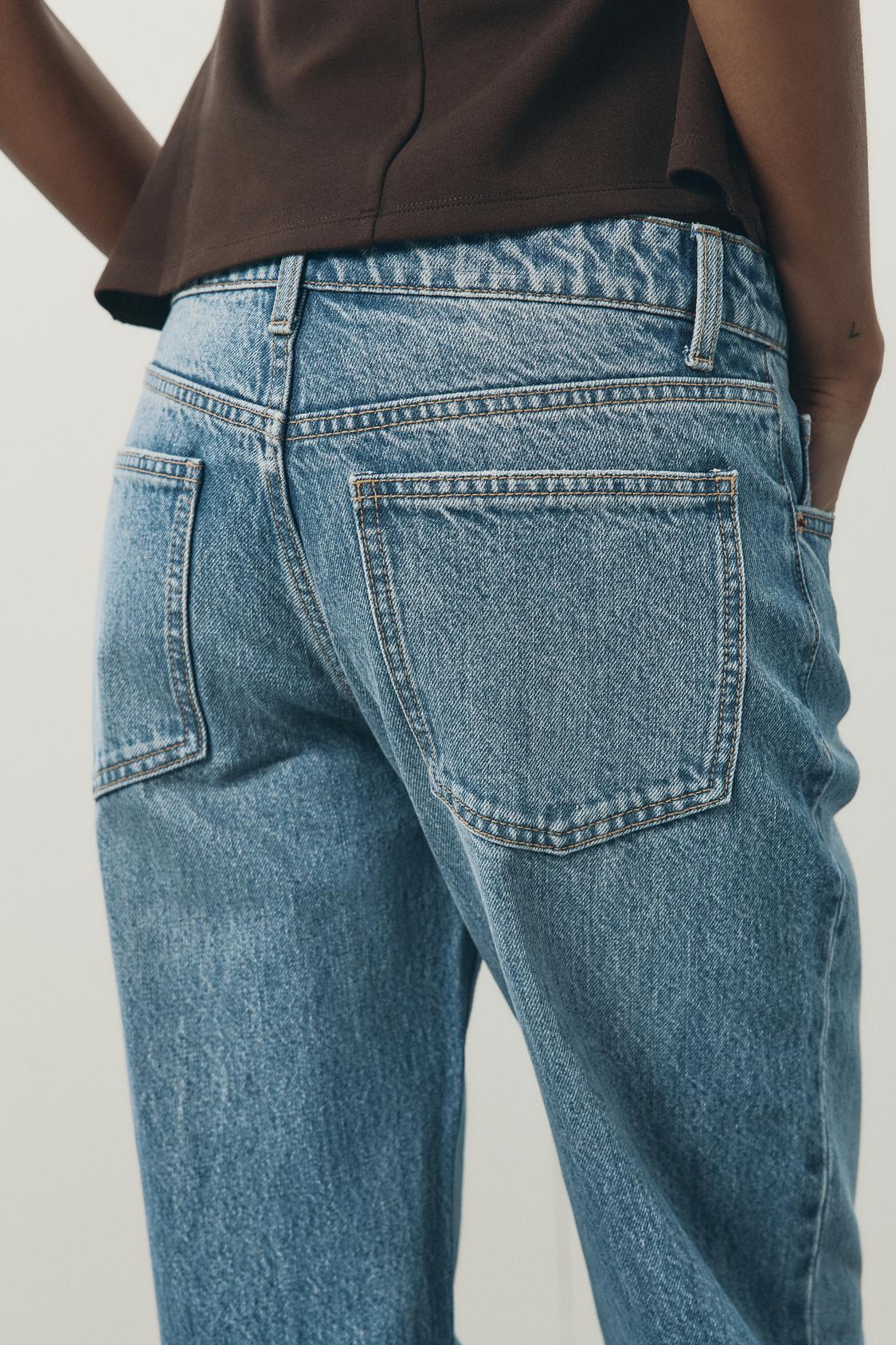 MID-RISE WIDE-LEG TRF JEANS