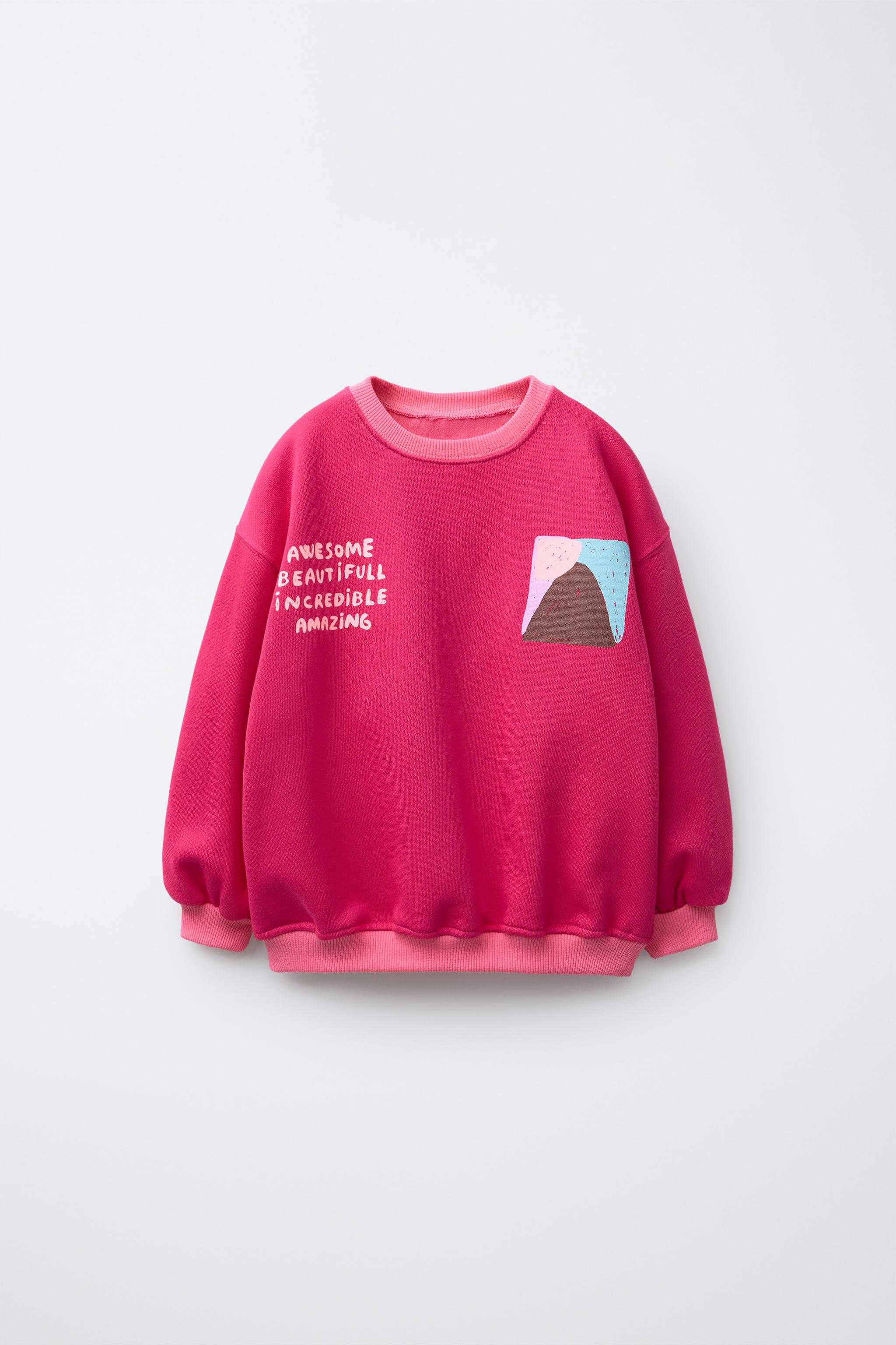 SARA　0617 GRAFFITI PRINT SWEATSHIRT - Yellow | ZARA United States