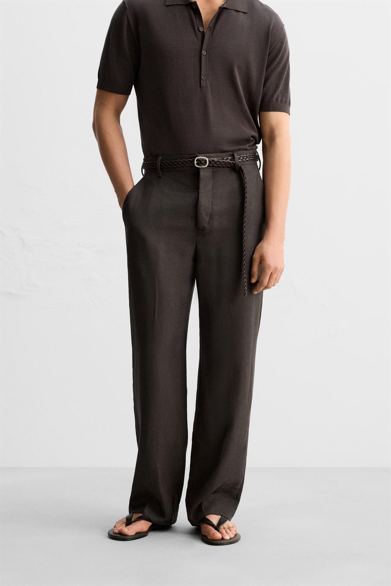PANTALONI DA COMPLETO VISCOSA - LINO LIMITED EDITION