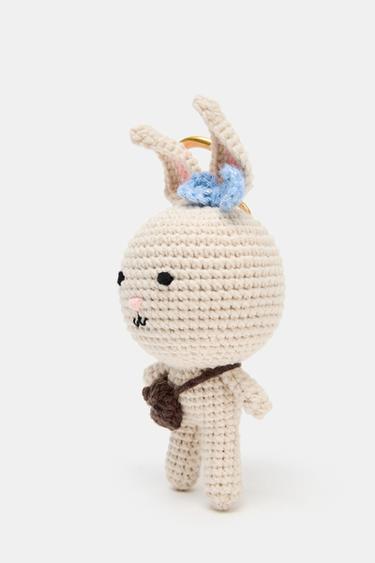 PORTE-CLÉS CHARM LAPIN - Beige de Zara - Image 2